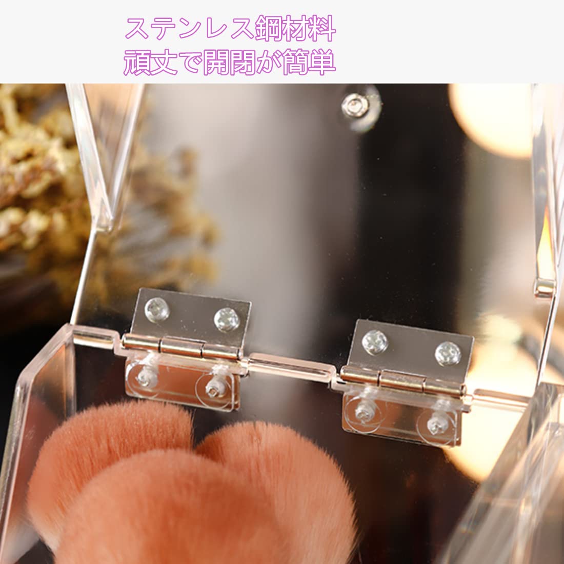 Amazon.co.jp: メイクブラシ収納ボックス 化粧ブラシ収納バケツ